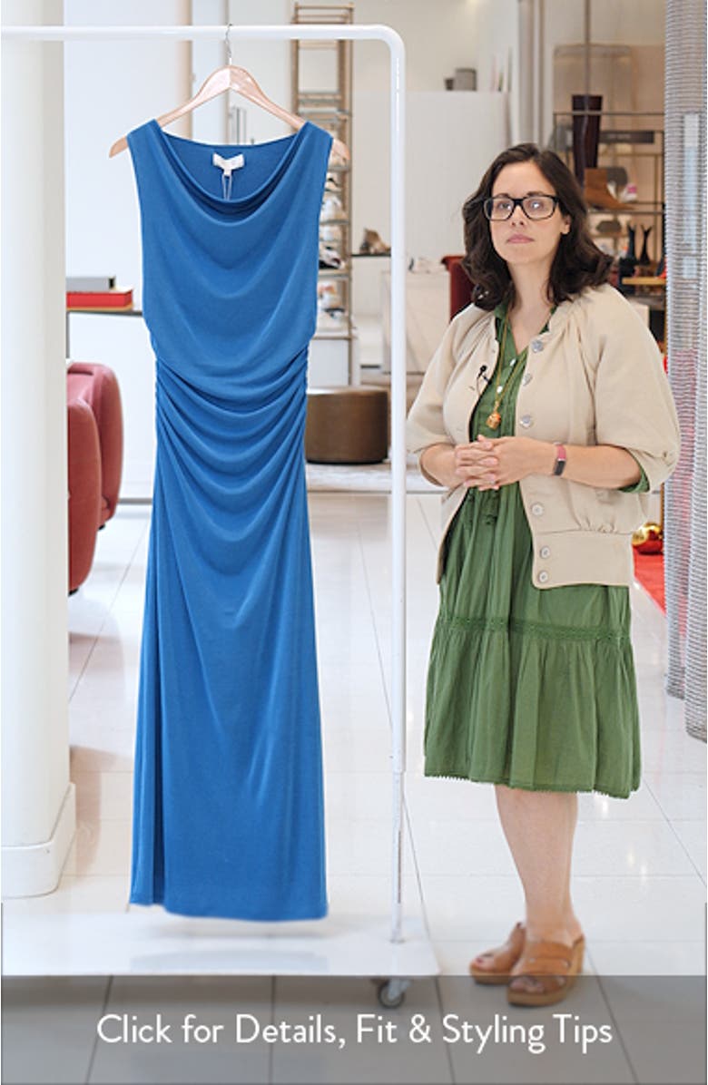 Murphy Cowl Neck Gown, sales video thumbnail