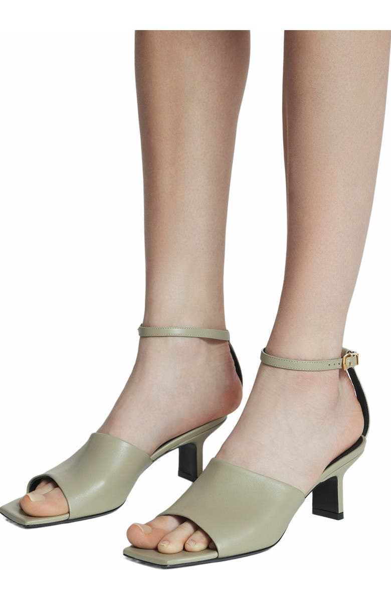 Lanvin Mesure Leather Sandals, Alternate, color,