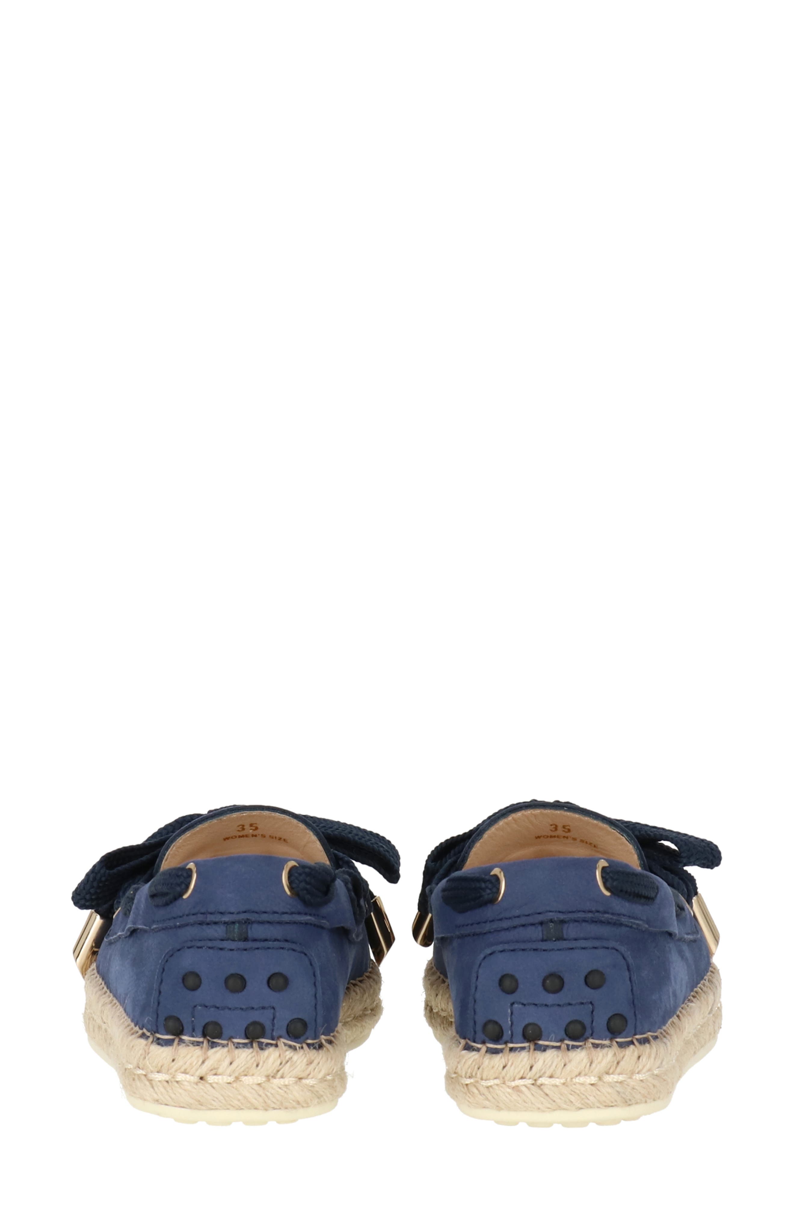 Tod's Espadrille Loafer, Alternate, color, 