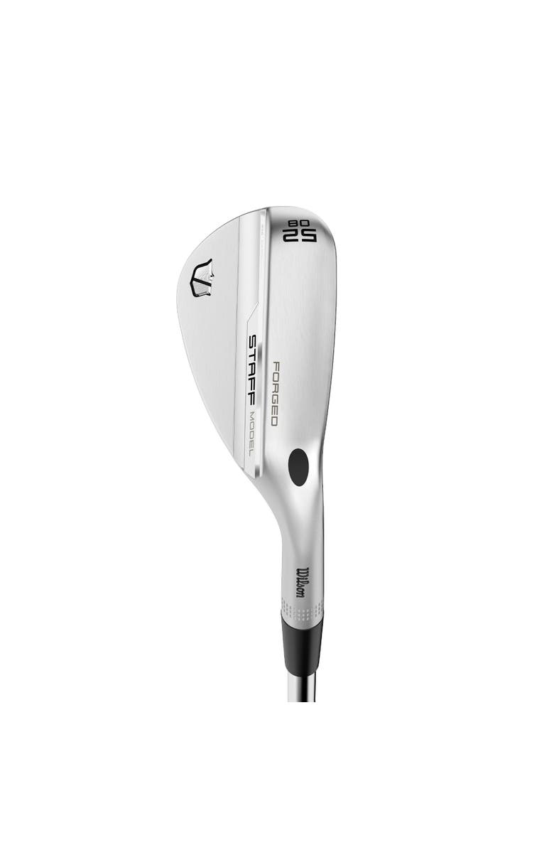 WILSON Staff Model ZM Left Hand Mens Wedge - 60 / 10, Alternate, color, Silver