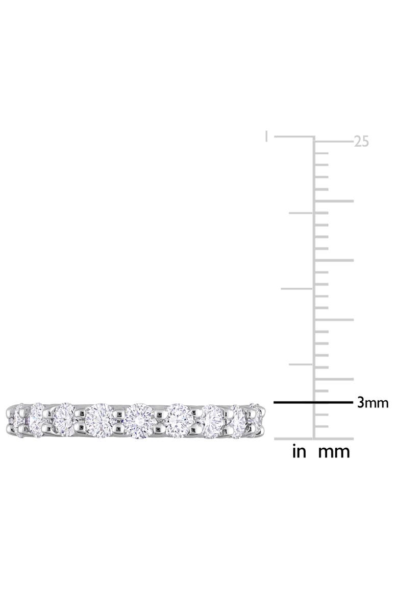 2 CTW Lab Grown Diamond Eternity Band 14k, Alternate, color, White Gold