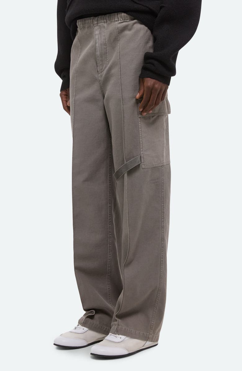 Helmut Lang Relaxed Cargo Pants, Alternate, color, Stone