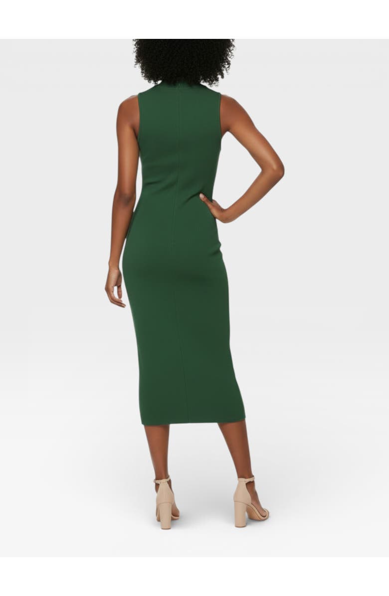 RACHEL Rachel Roy Chai Mock Neck Sweater Dress, Alternate, color, Spruce