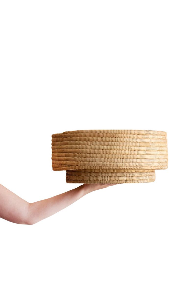 Natural Woven Dengu Basket, Main, color, Natural - Large