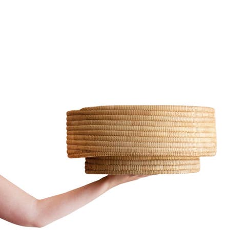 Natural Woven Dengu Basket