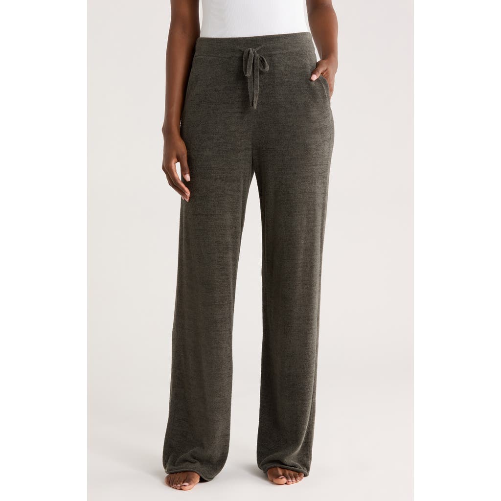 Barefoot Dreams ® Cozychic® Ultra Lite® Rib Rolled Edge Pants In Green