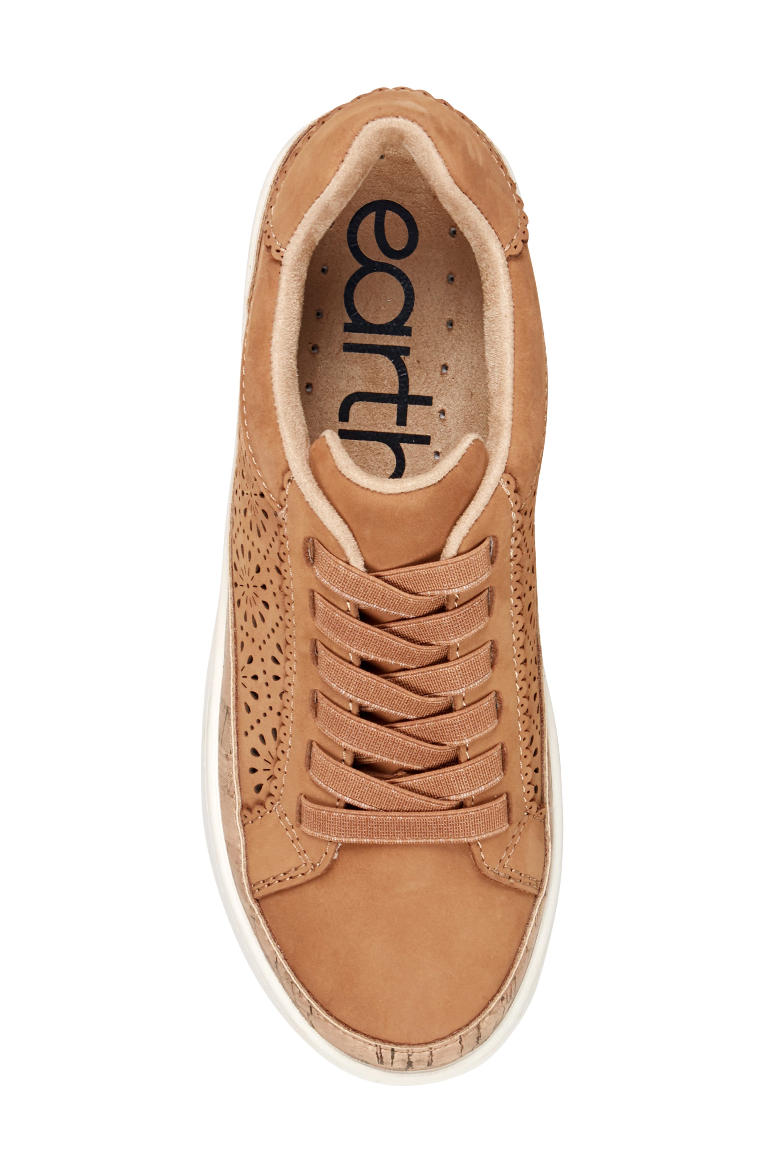 Earth<sup>®</sup> Kristal Laser Cut Platform Sneaker, Alternate, color, Medium Natural