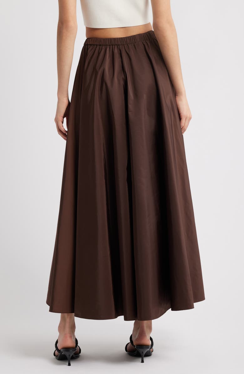 Cult Gaia Rosalee Drawstring Maxi Skirt, Alternate, color,