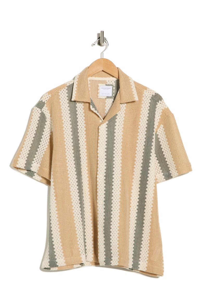 Off White Button Front Shirt, Alternate, color, OFF WHITE