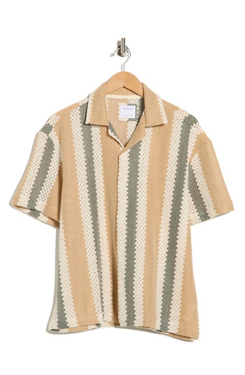 Off White Button Front Shirt