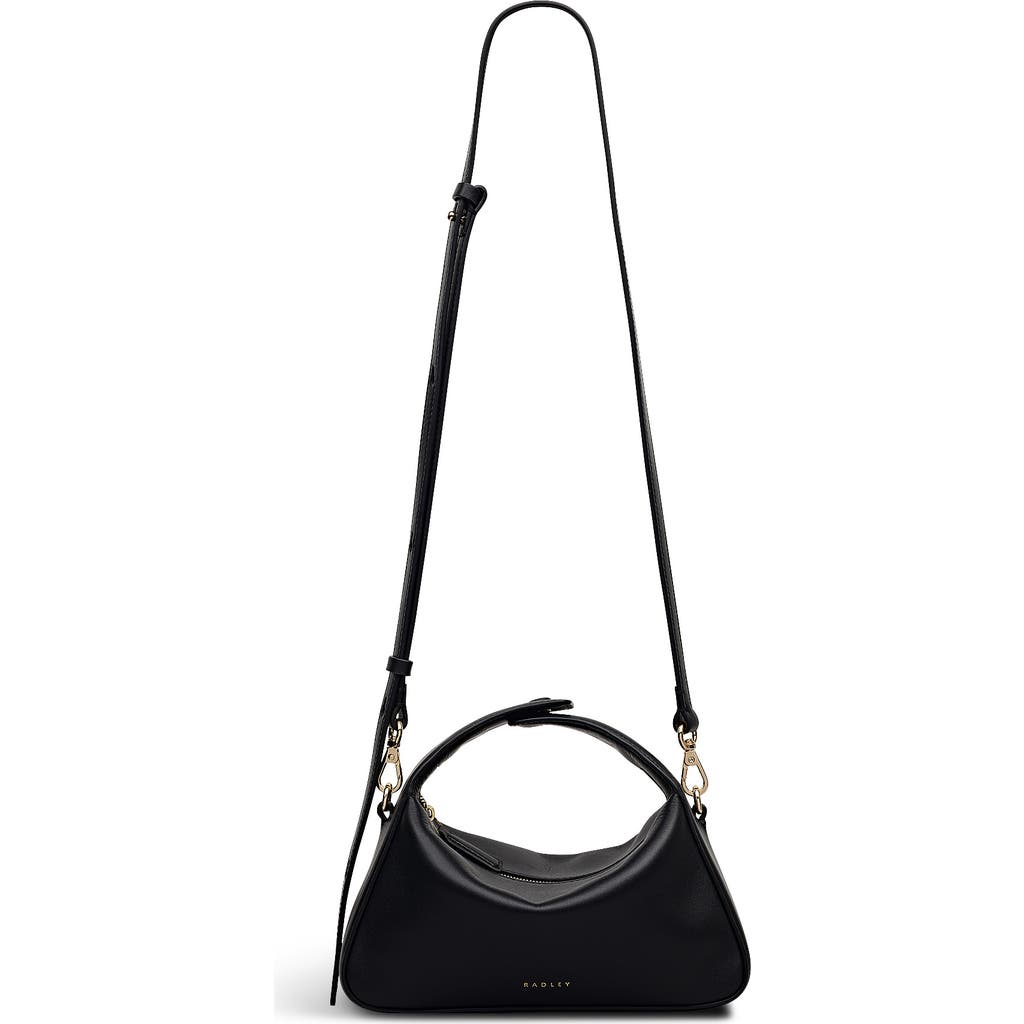Radley De Beauvoir Small Ziptop Satchel Bag In Black