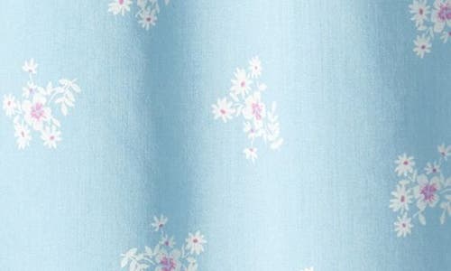 Nordstrom Flutter Sleeve Dress & Bloomers In Blue Basalt Calico Floral