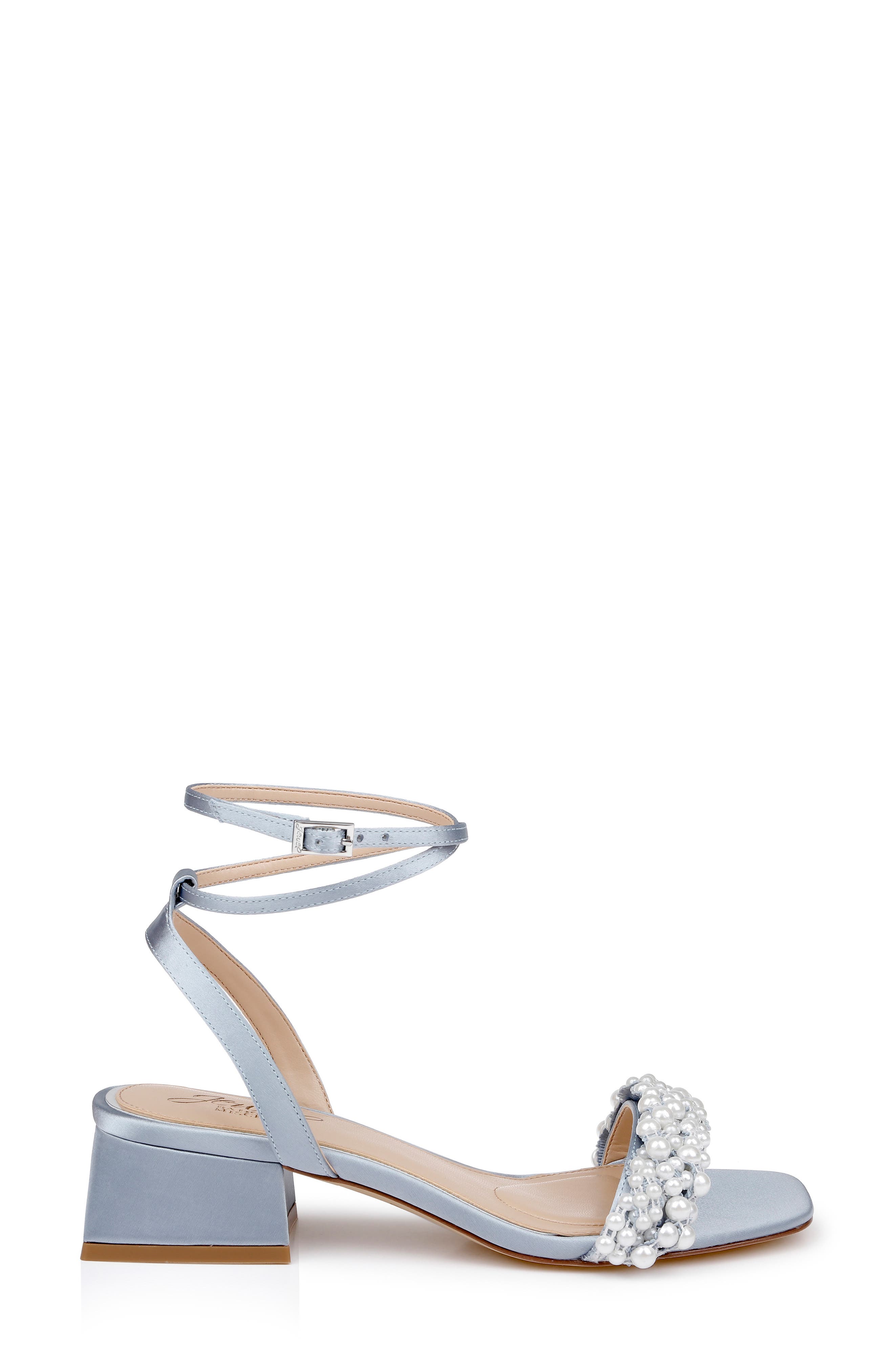 Payton Ankle Strap Sandal, Alternate, color, MIST BLUE SATIN
