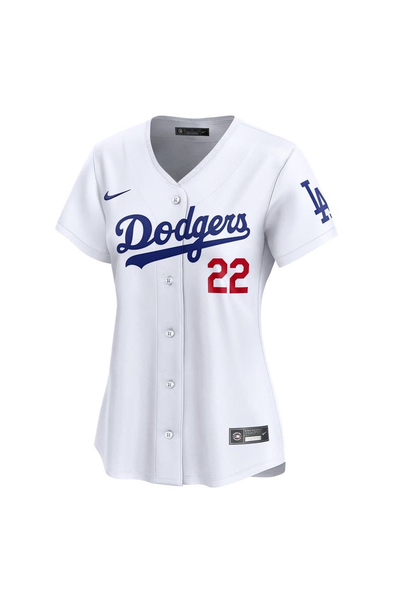 Nike Women's Nike Clayton Kershaw White Los Angeles Dodgers Home Limited Player Jersey, Alternate, color, 