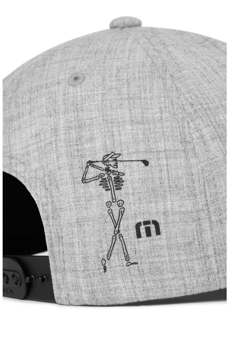 Golf Sucks Six-Panel Snapback Cap, Alternate, color, HEATHER GREY