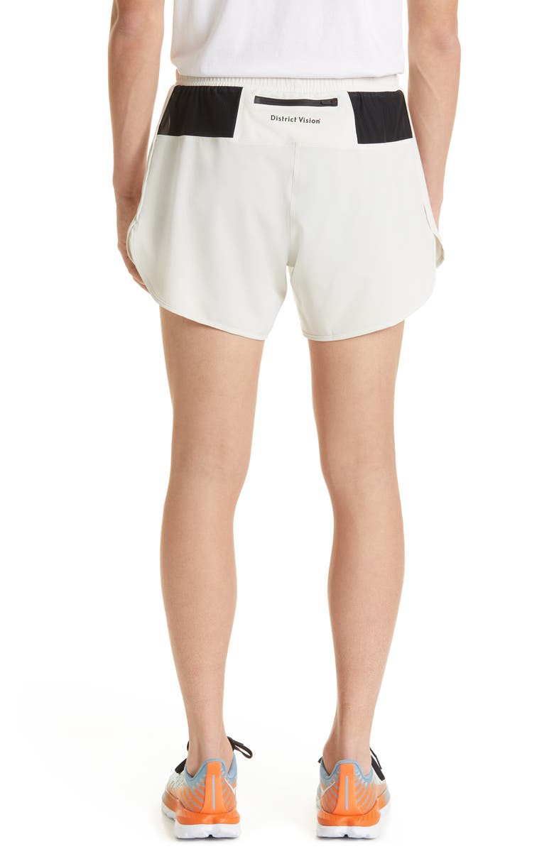 District Vision Spino Performance Shorts, Alternate, color, Limestone
