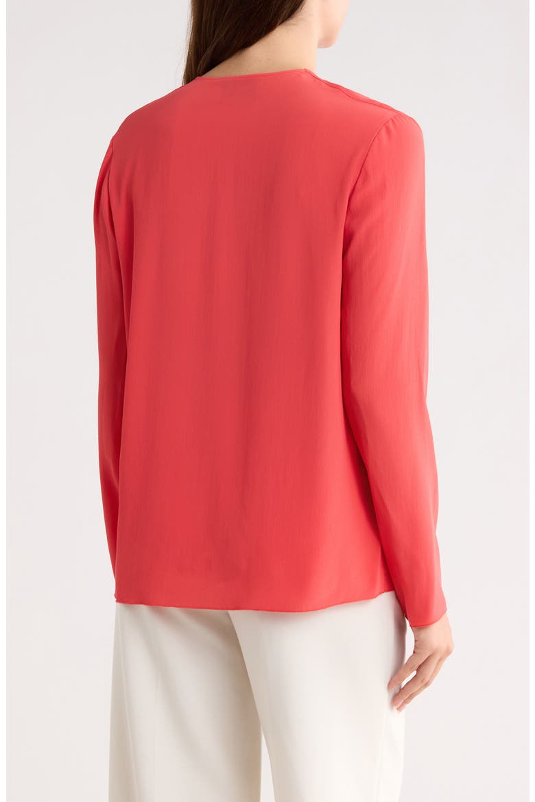 Tie Neck Top, Alternate, color, GOJI