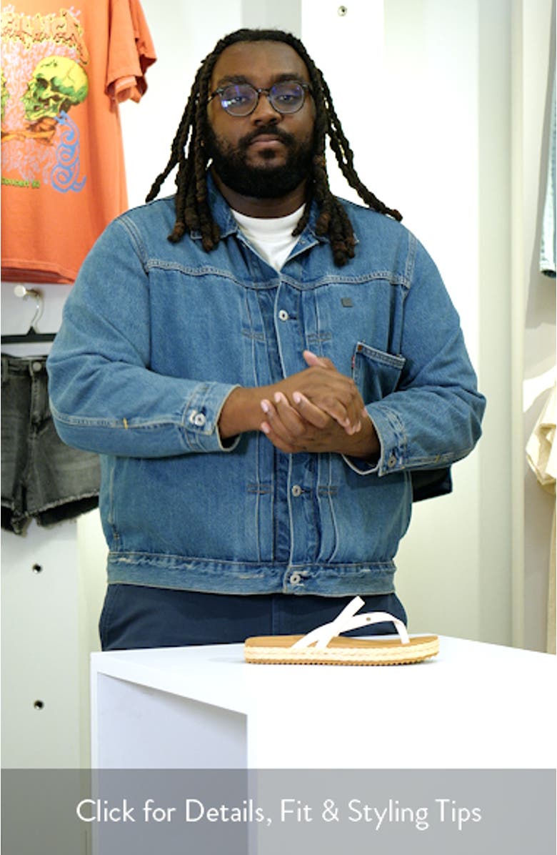 Vista Carmen Platform Flip Flop, sales video thumbnail