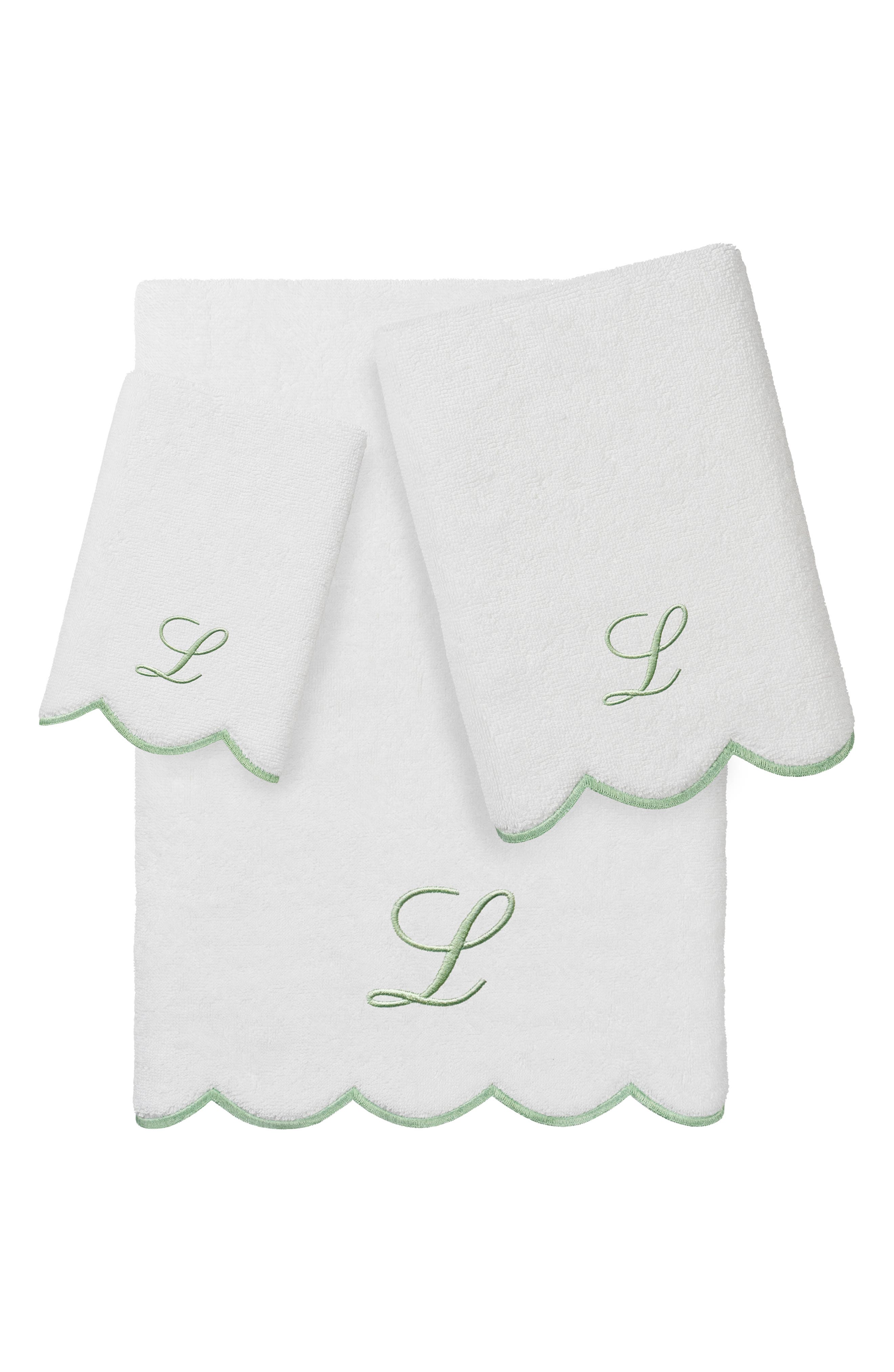 WHITE/ GREEN L