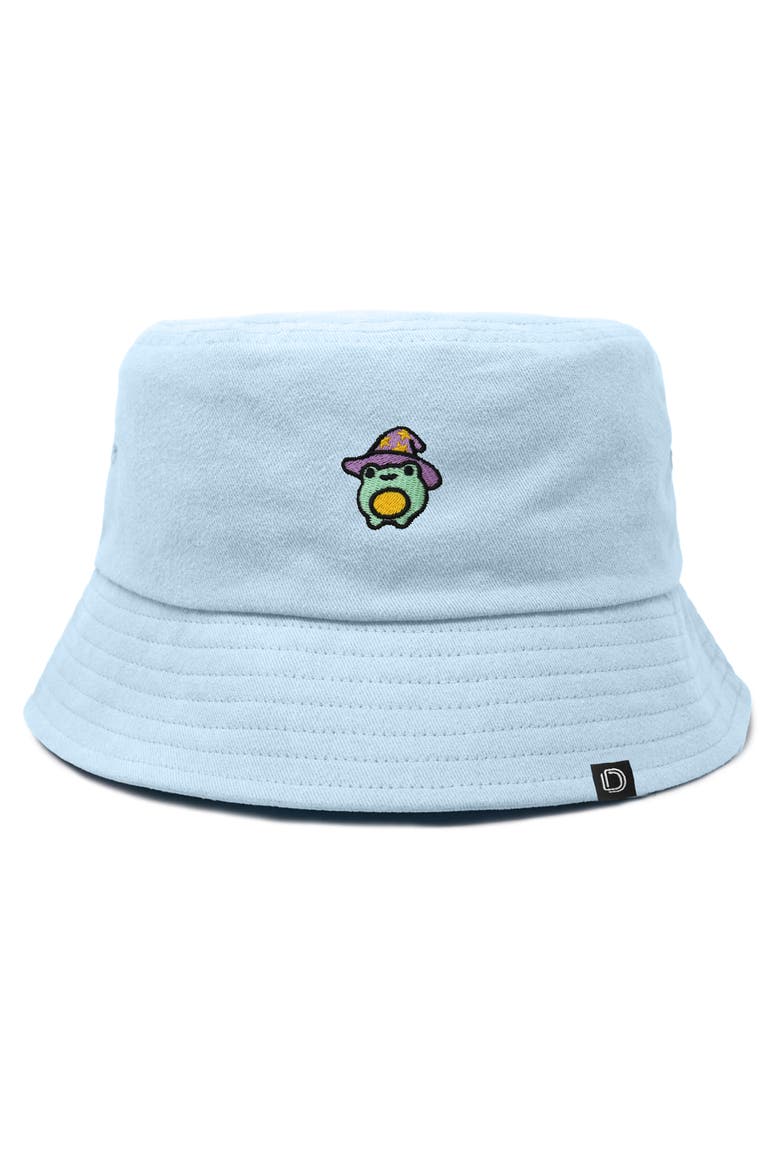 Sorcerer Frog Bucket Hat, Main, color, Forever Blue