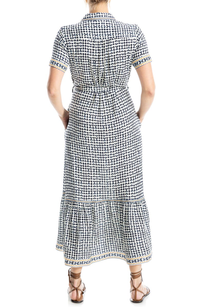 MAX STUDIO Short Sleeve Shirtdress, Alternate, color,