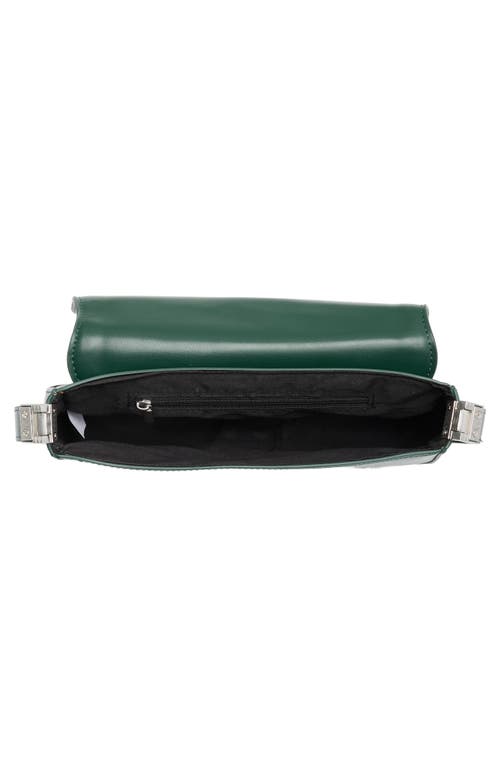 Collection Xiix Curved Shoulder Bag In Green