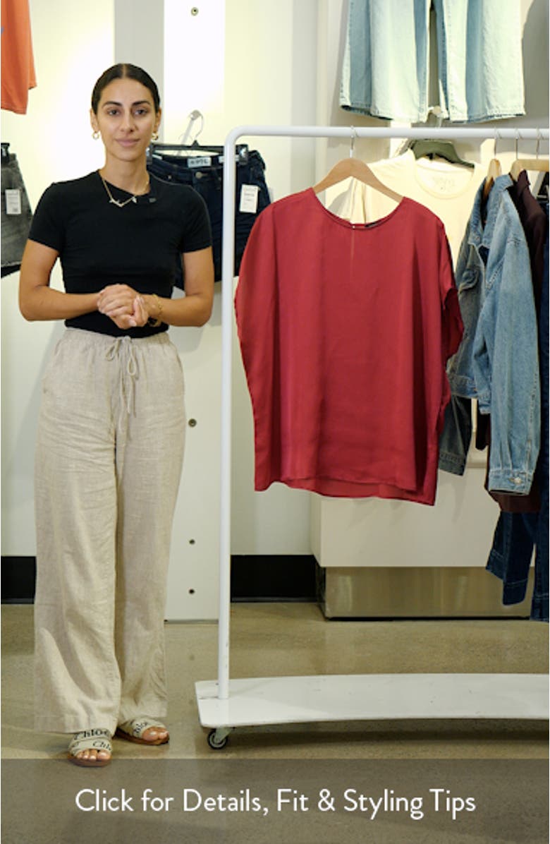 Charmeuse Top, sales video thumbnail