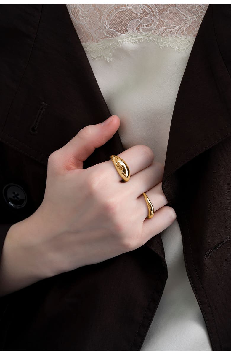 Zynnia Collective Dome Ring, Alternate, color, Gold