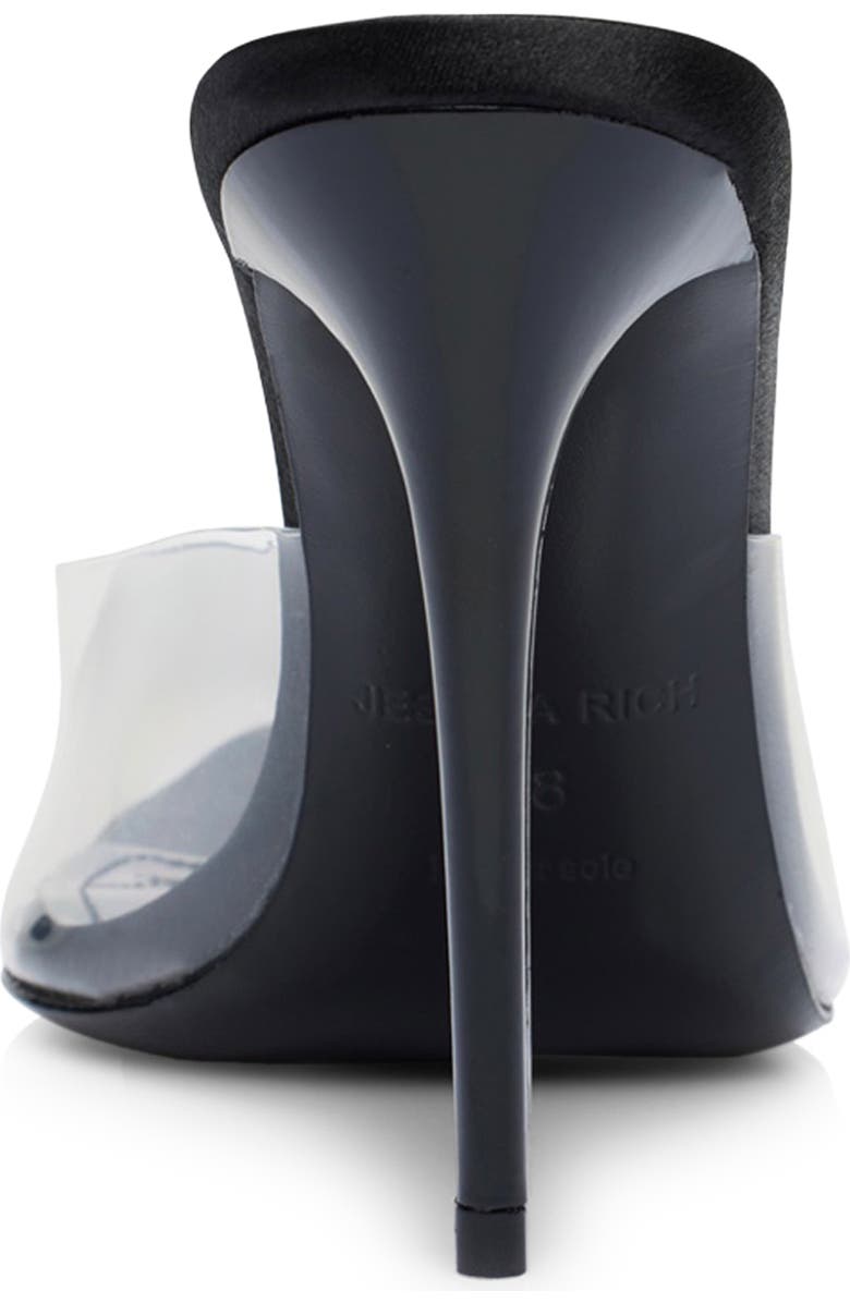 JESSICA RICH So Bossy Pointed Toe Clear Pump, Alternate, color,