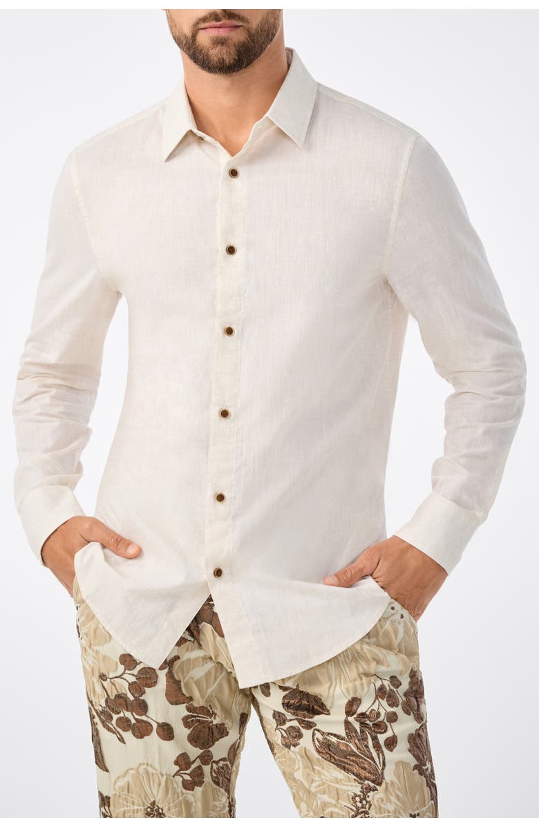 MR TURK Aaron Long Sleeve Button-Up Shirt, Alternate, color, Poplar