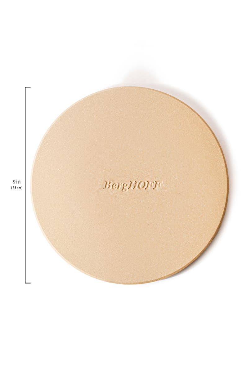 BergHOFF Leo Set of 2 Assorted Pizza Stones, Alternate, color, Tan