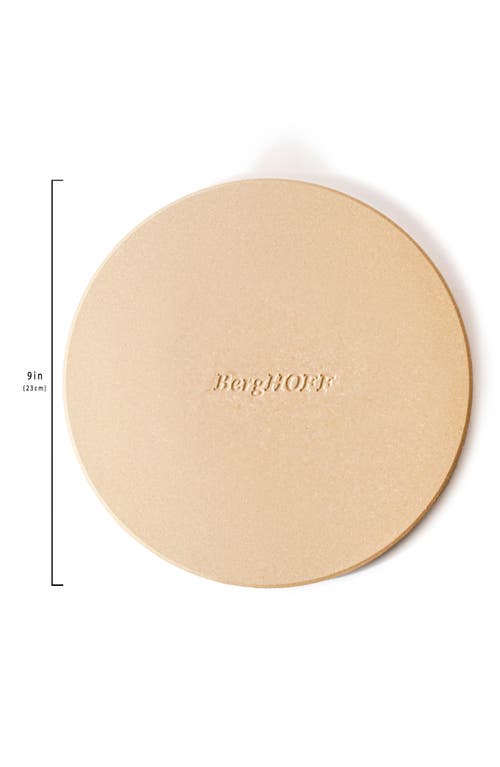 Berghoff Leo Set Of 2 Assorted Pizza Stones In Tan