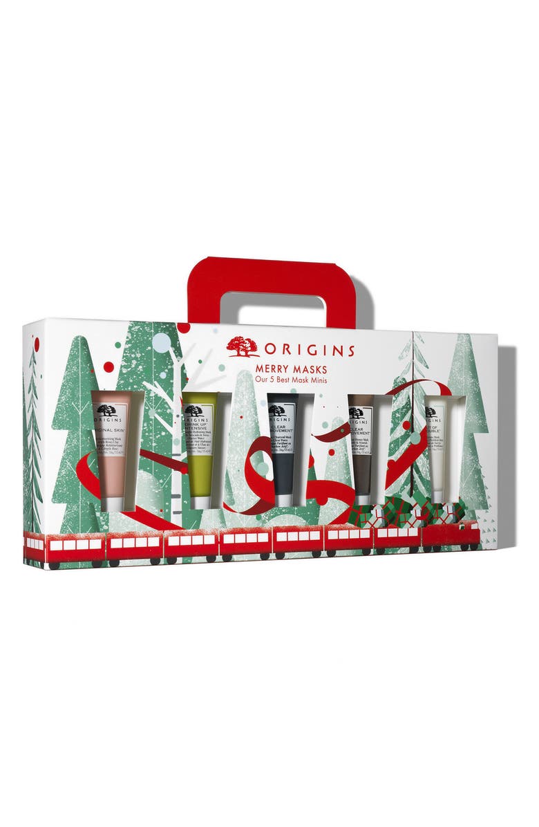 Origins Merry Masks Travel Size Face Mask Set USD $34 Value, Alternate, color, 