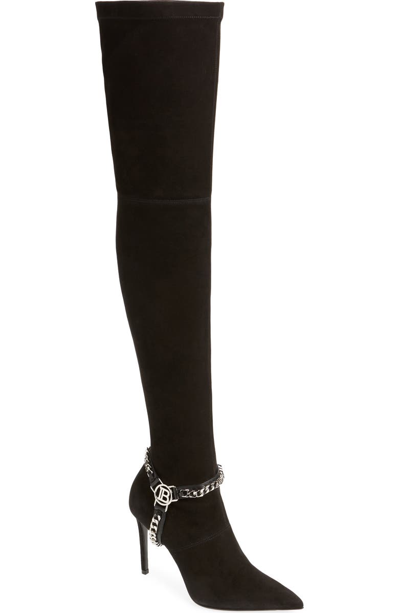 Balmain Onelya Over the Knee Boot, Main, color,