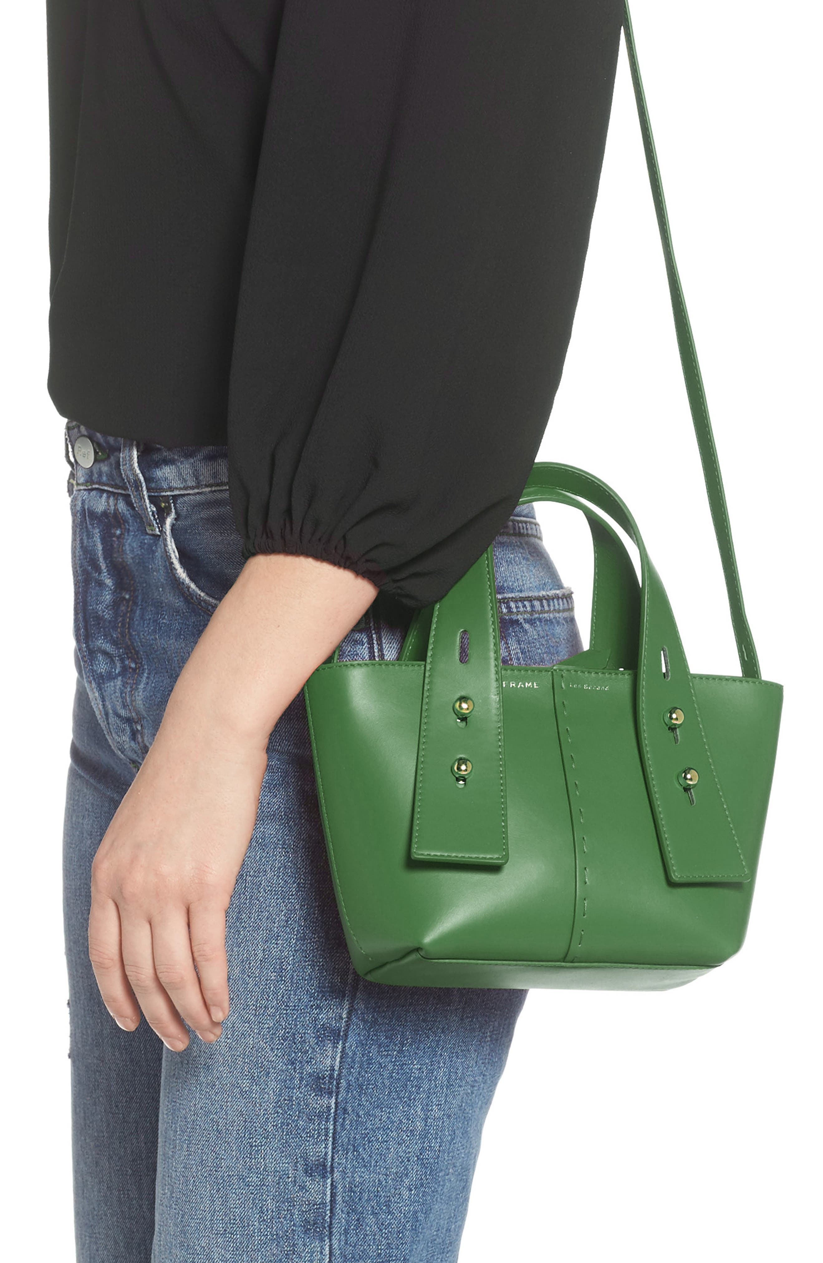 Les Second Mini Crossbody Bag, Alternate, color, FIELD GREEN