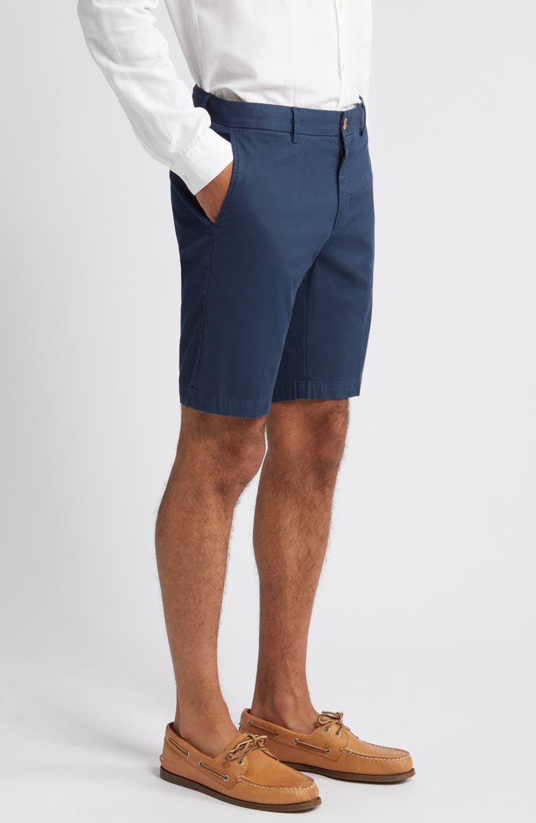 Scott Barber Stretch Cotton & Silk Shorts, Alternate, color,