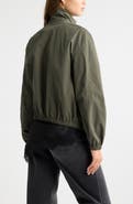Open Edit Cotton Blend Track Jacket
