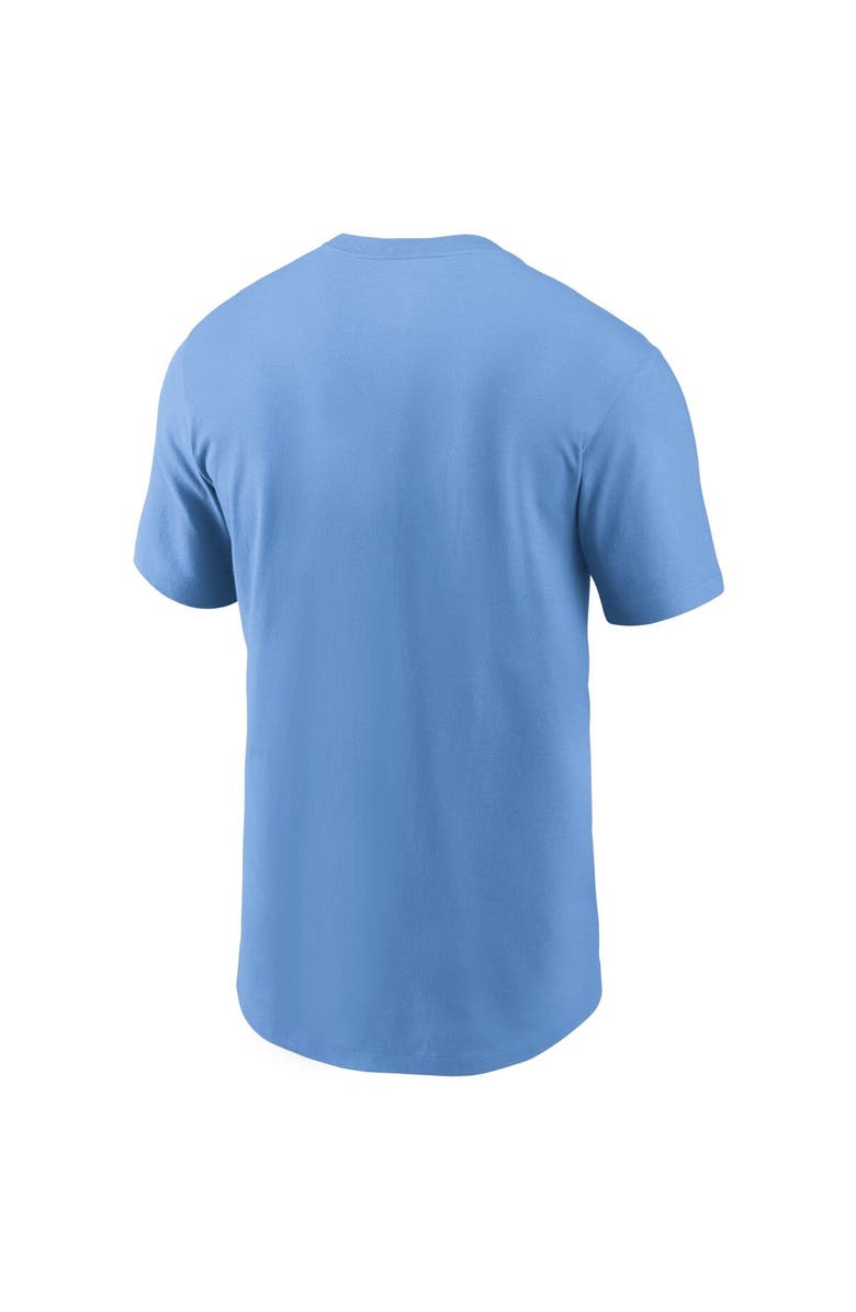 Nike Men's Nike Light Blue Kansas City Royals Cooperstown Collection Logo T-Shirt, Alternate, color, 