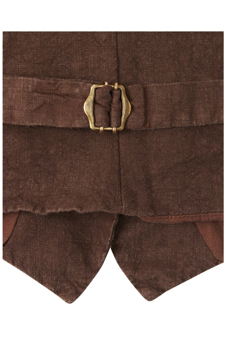 Debby Vest, Alternate, color, BROWN