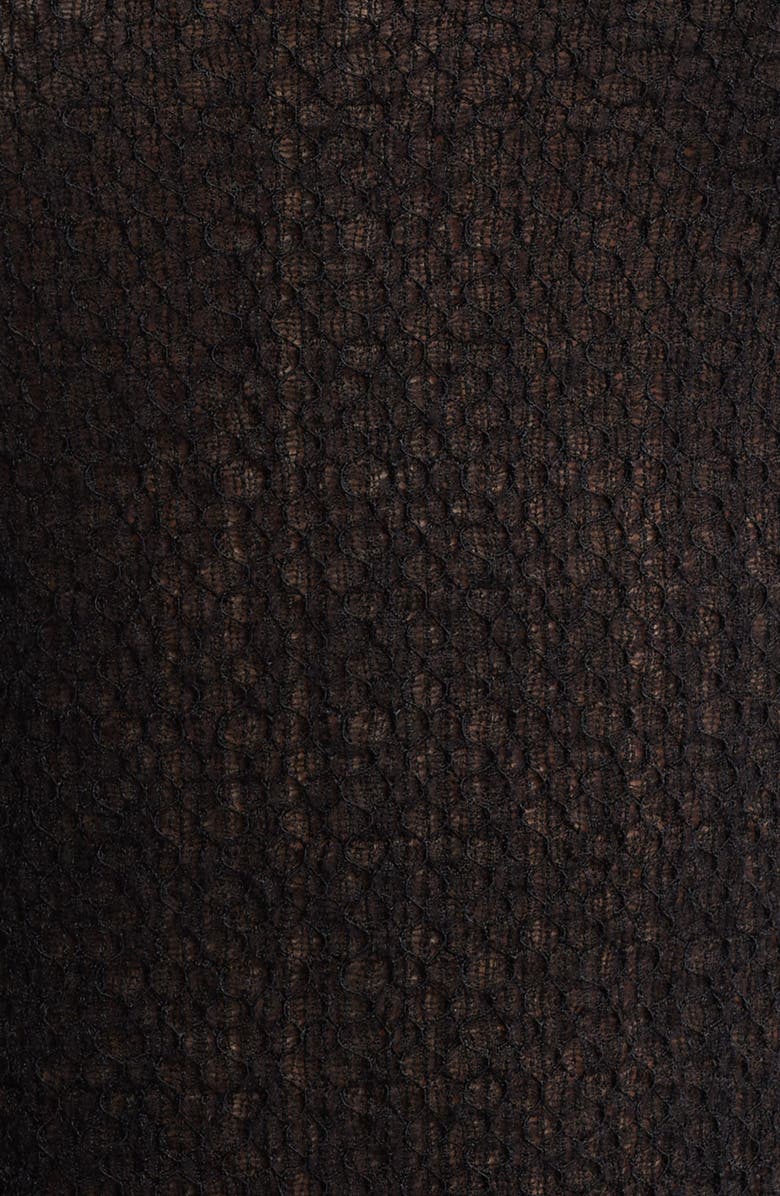 FRAME Mesh Mock Neck Tank, Alternate, color,