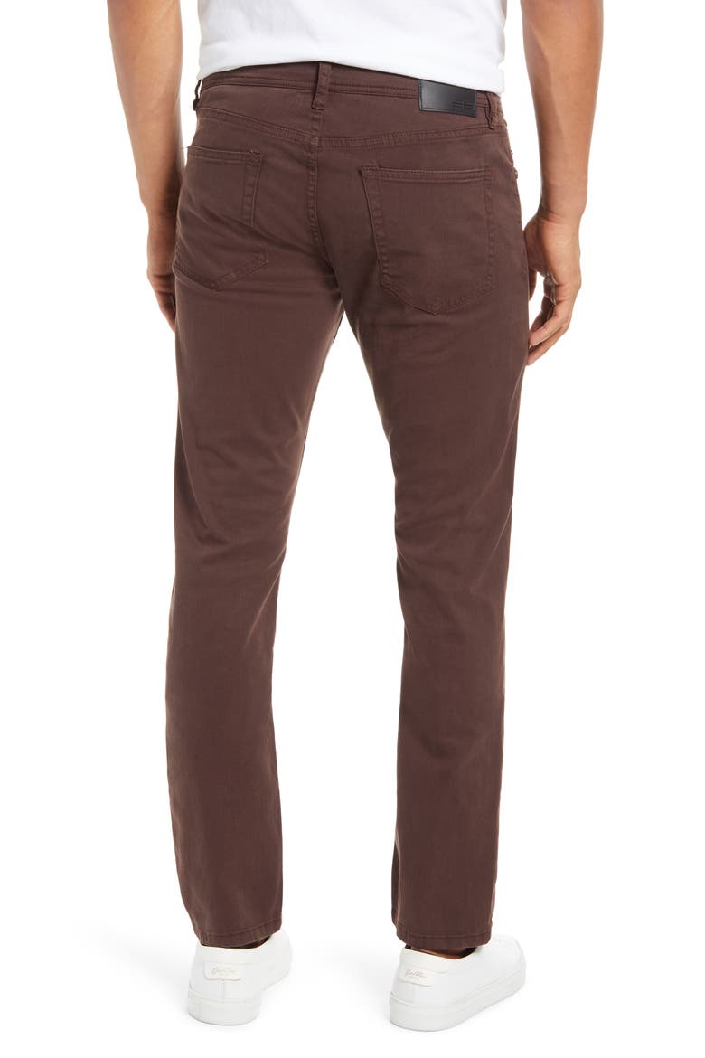 Kingston Modern Men's Straight Leg Twill Pants, Alternate, color, RAISEN