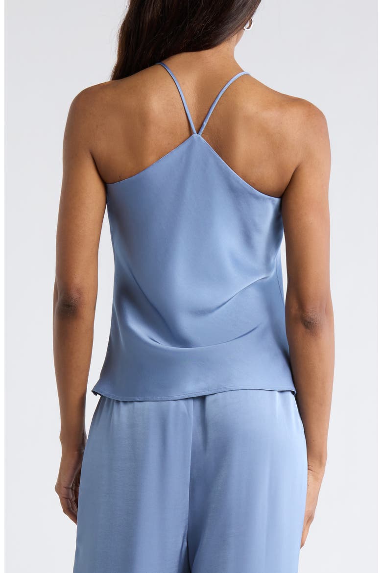 Satin Drawstring Pants, Alternate, color, BLUE UMBRA