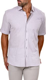 Maceoo Galileo Marthy Short Sleeve Button-Up Shirt