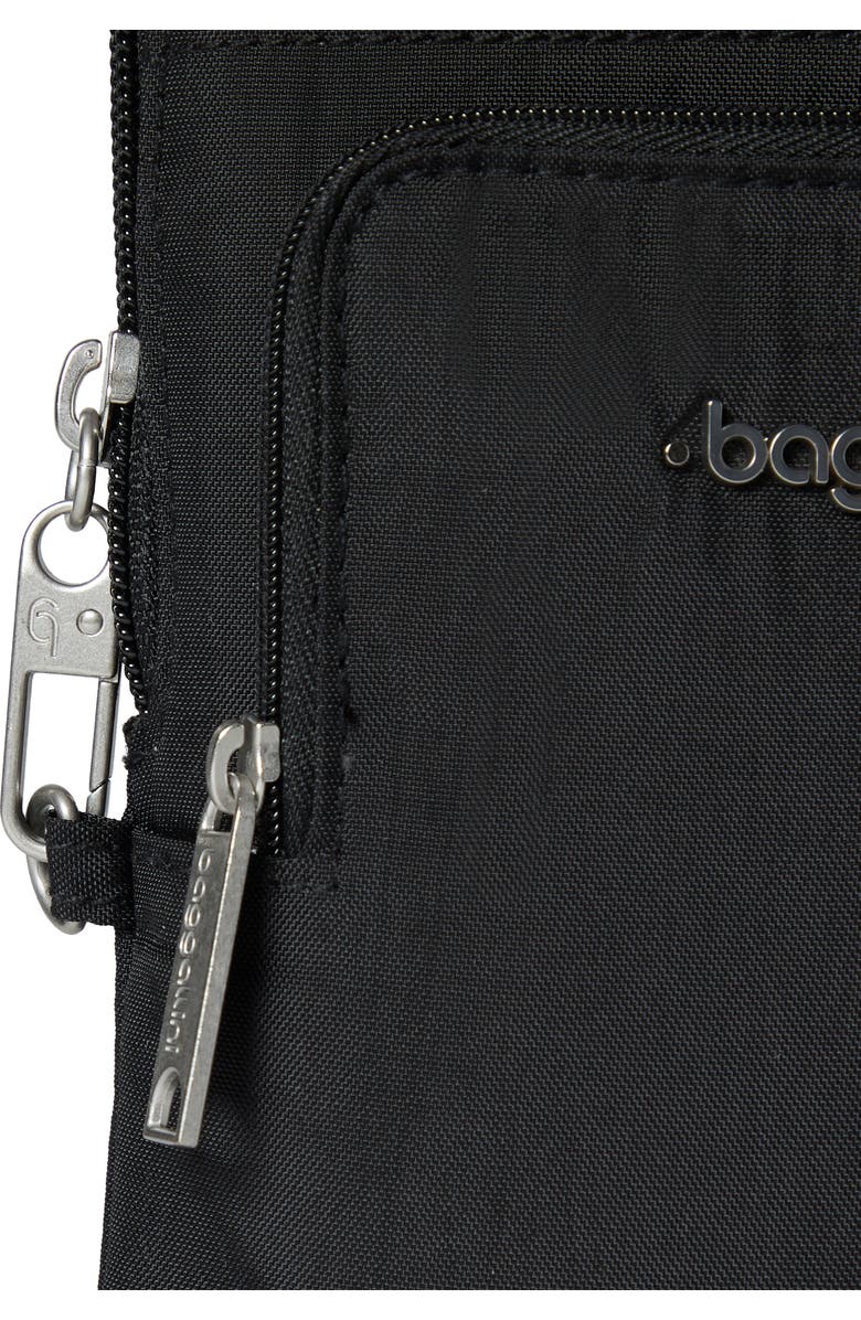 BAGGALLINI Securtex Anti-Theft Activity Small Crossbody Bag, Alternate, color, Black
