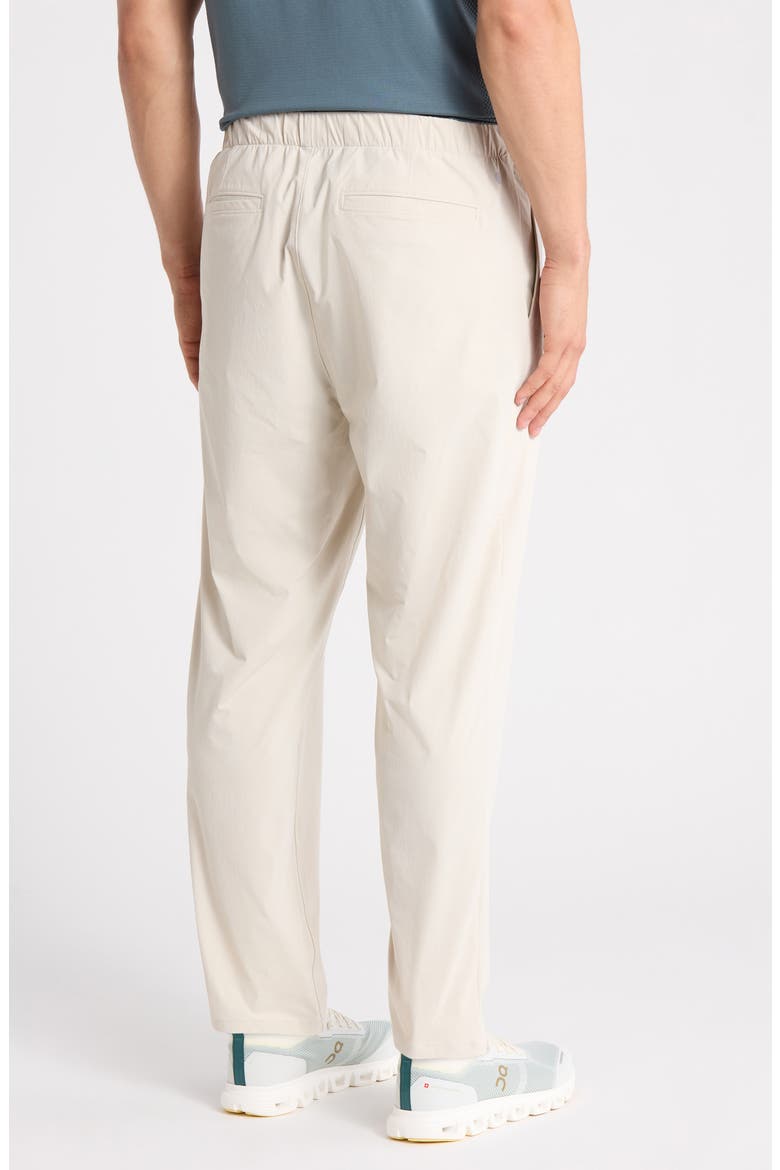 Belted Relaxed Tapered Pull-On Pants, Alternate, color, GREY MOONBEAM