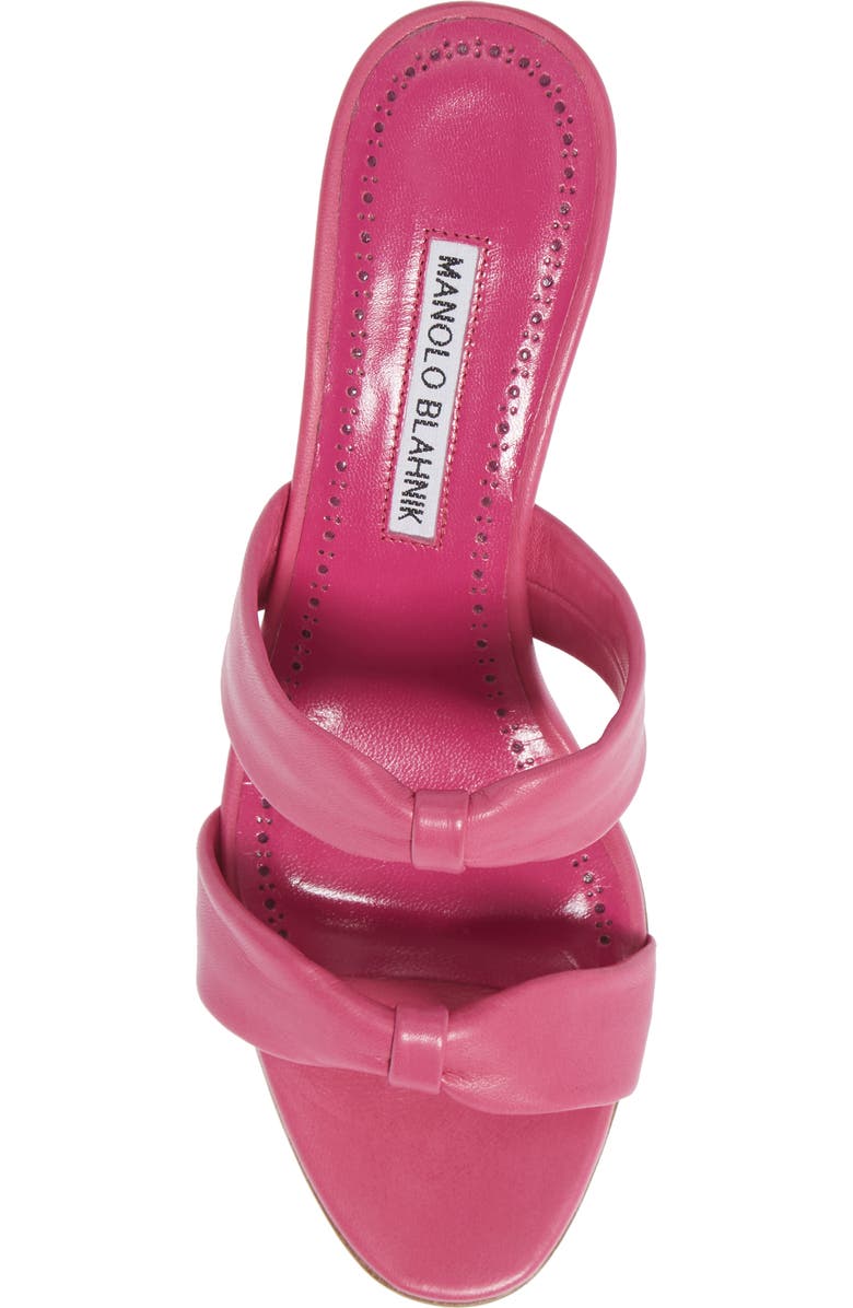 Manolo Blahnik Pallera Slip-On Sandal, Alternate, color,