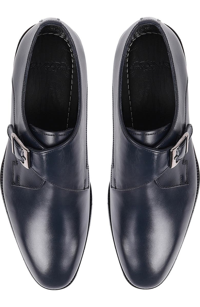 VELLAPAIS Macnolia Monk Shoe, Alternate, color, Navy Blue