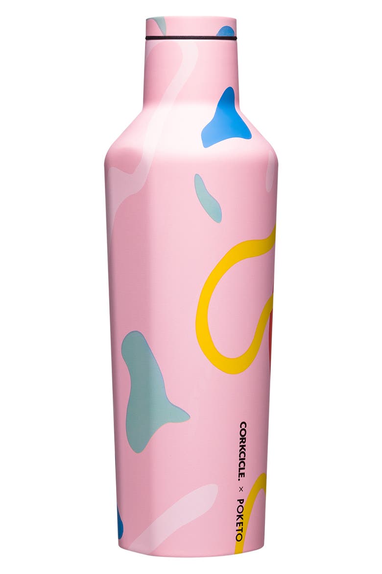 16-Ounce Insulated Canteen, Main, color, PINK PARTY