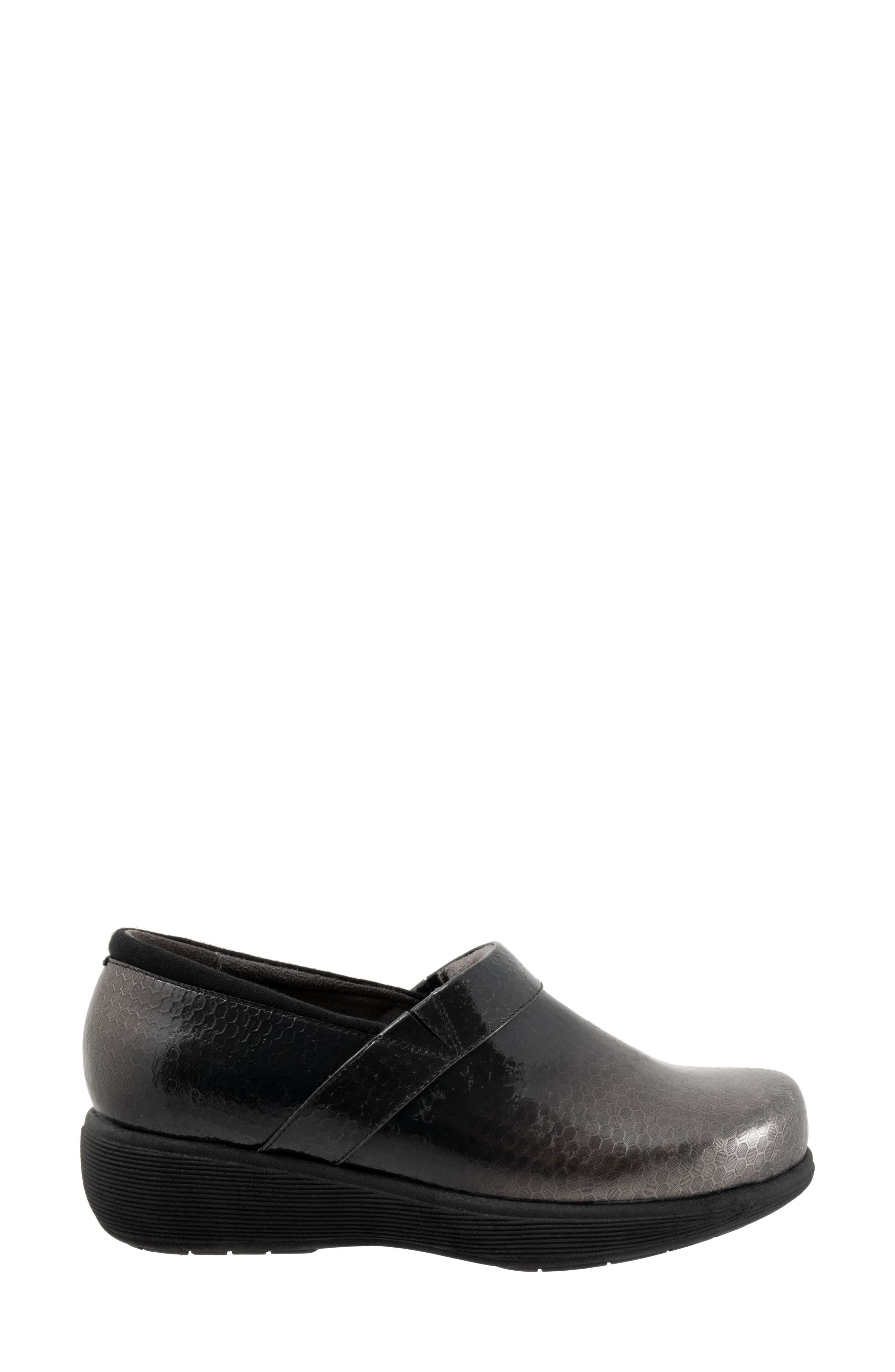 Meredith Sport Clog, Alternate, color, BLACK EMBOSSED PATENT