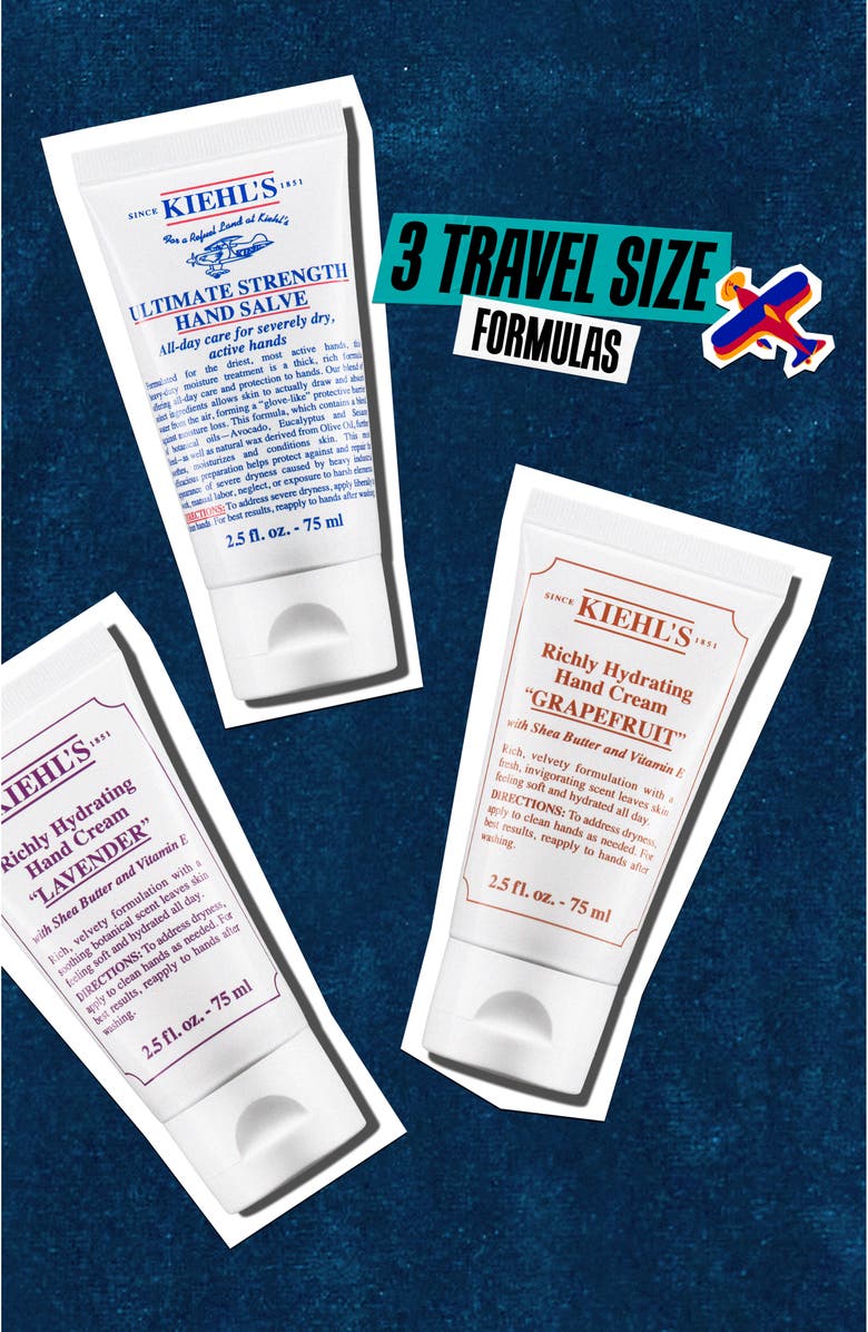 Kiehl's Since 1851 Richly Hydrating Hand Care Trio $58 Value, Alternate, color,